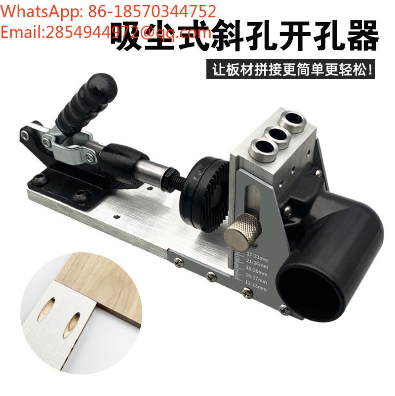 Vacuum Woodworking - Posicionador de Furos Oblíquos a Vácuo