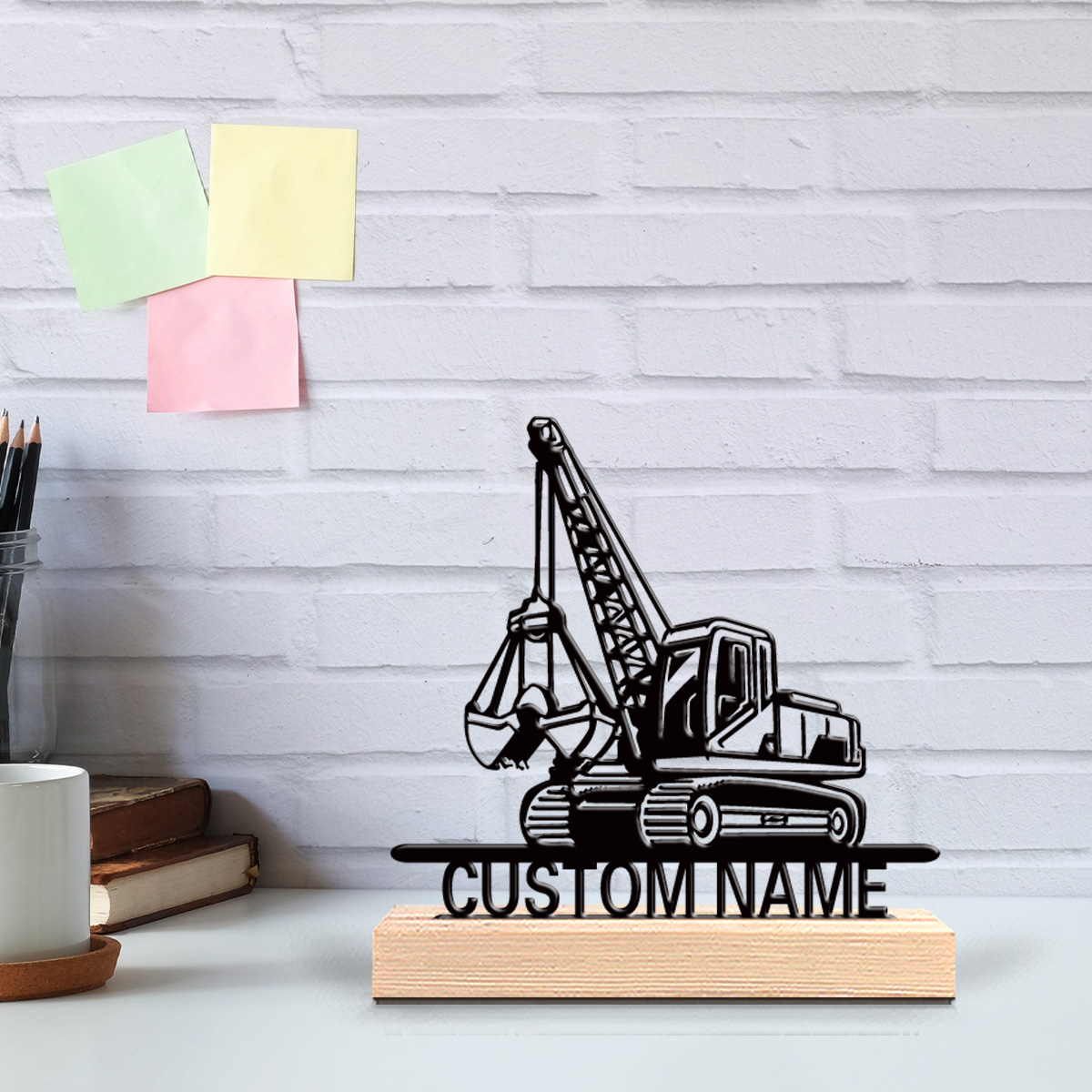Woodworking Diy Projects - 1 peça Estátua de Metal Personalizada