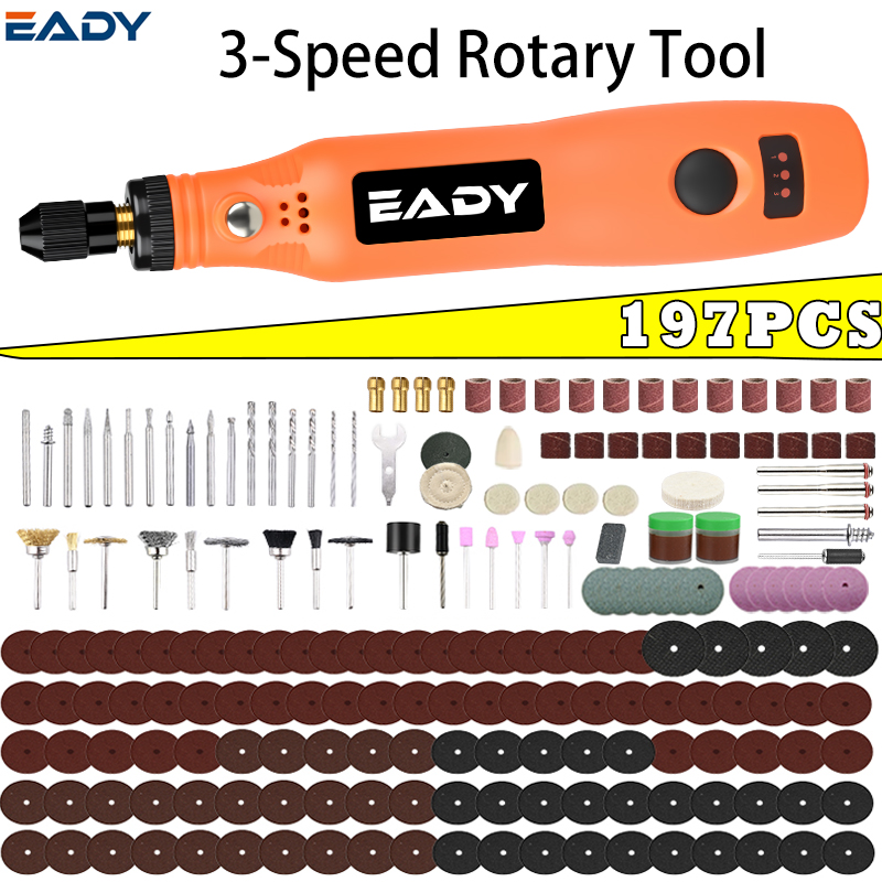 Woodworking Shop - Kit de Ferramentas Rotativas Sem Fio