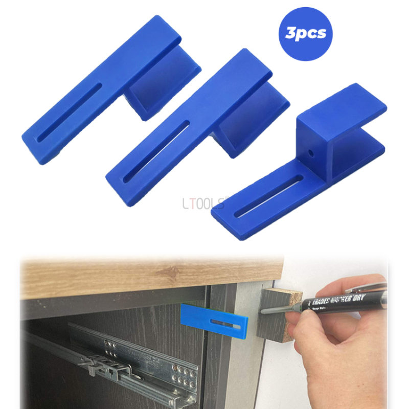 Woodworking Z Clips - 3 pçs 18mm gabaritos fechamento fixação