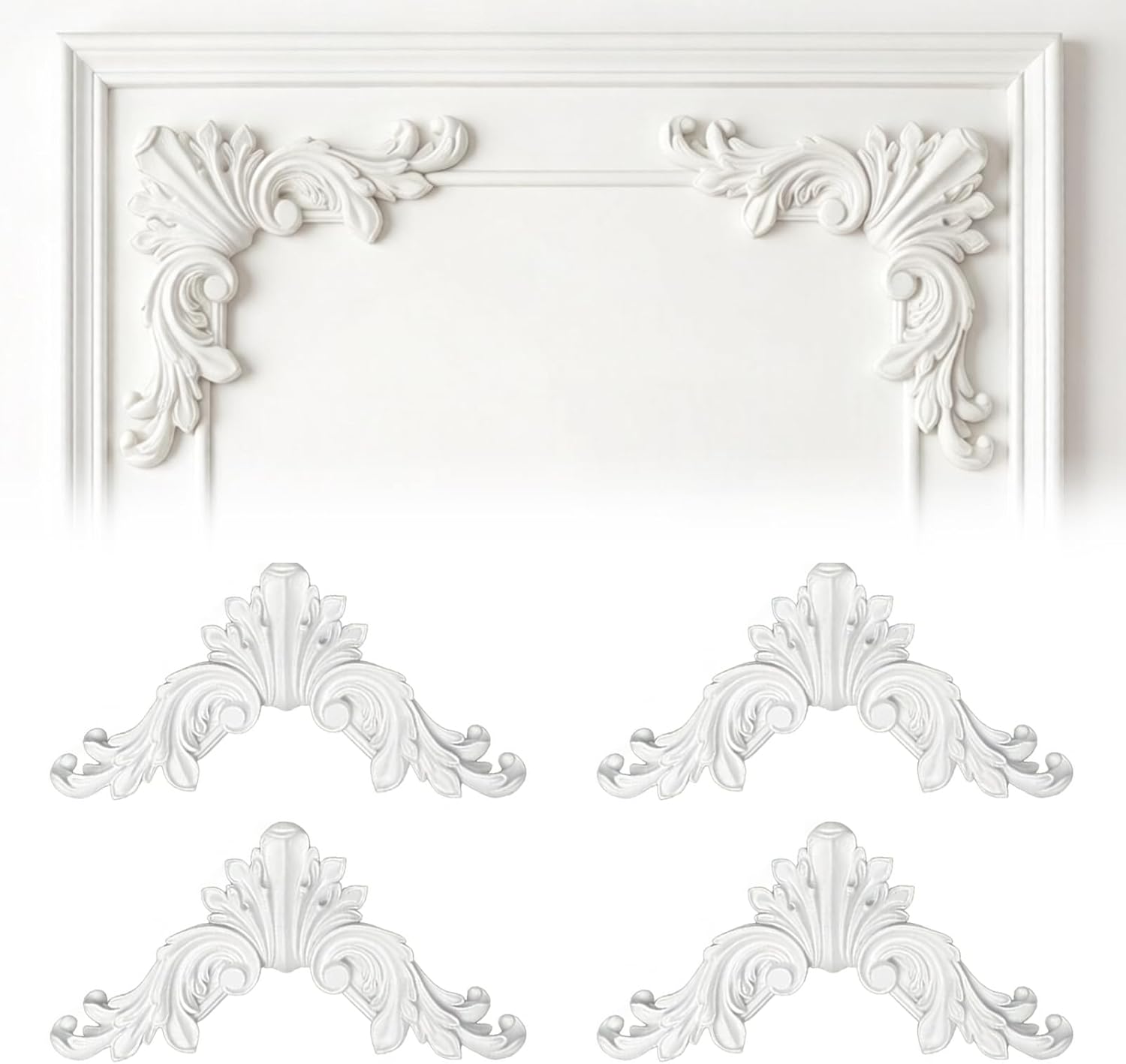 Cabinet Scraper Set - Moldura Decorativa de Canto em PU