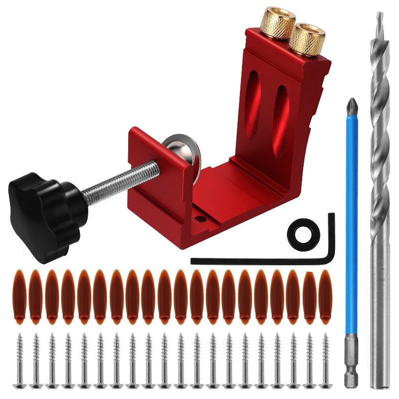 Kit de Gabarito para Furos Obl - Woodworking Hacks avaliação e preço