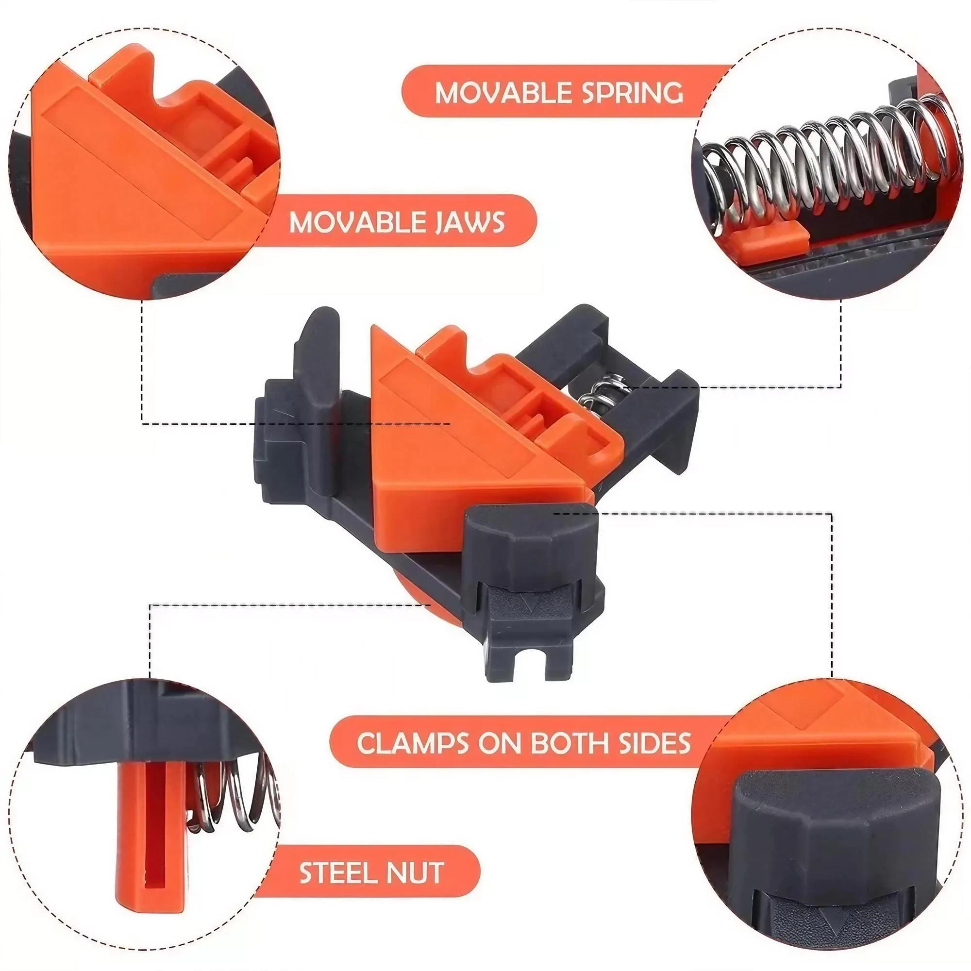 Kit de Grampos de Canto em Âng - Cabinet Scraper Set avaliação e preço