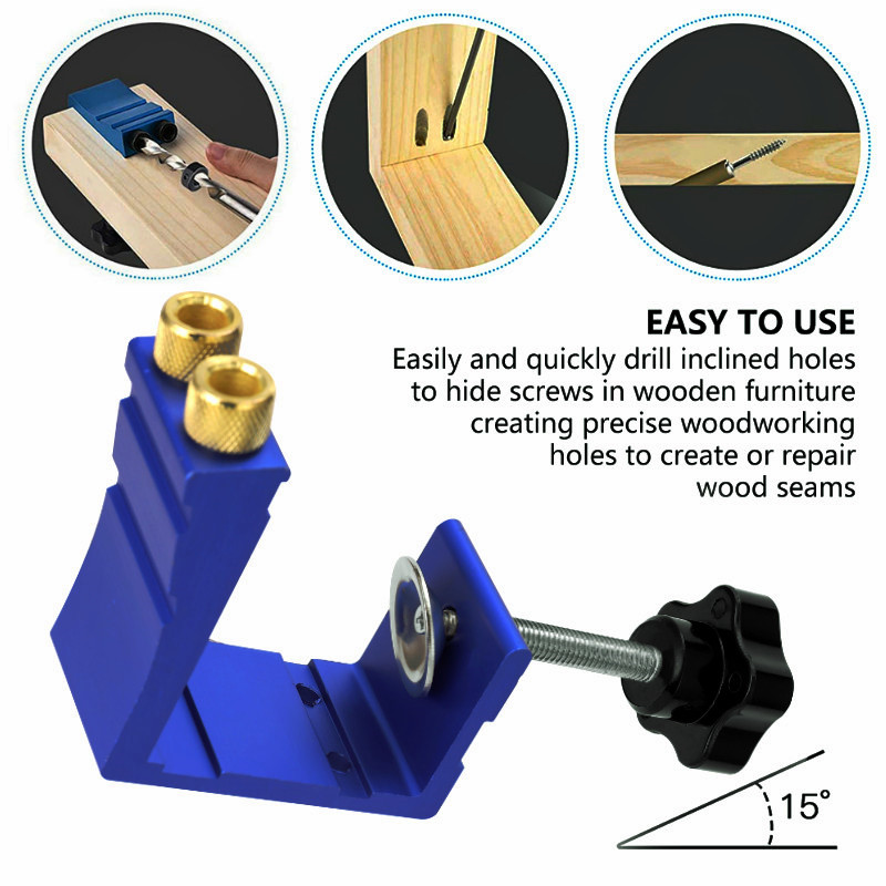 Kit de Gabarito para Furos Ocu - Woodworking Hacks avaliação e preço