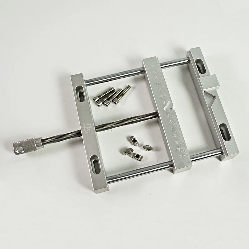 Nova Morsa Paralela CNC LY QGG - Woodworking Bench Vise avaliação e preço