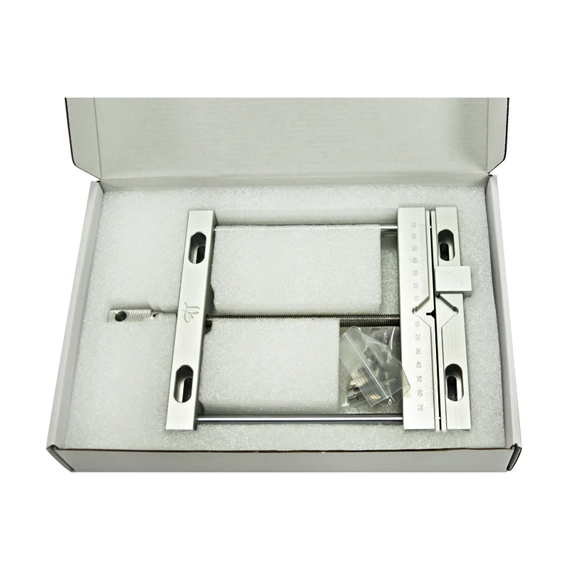 Nova Morsa Paralela CNC LY QGG - Woodworking Bench Vise avaliação e preço