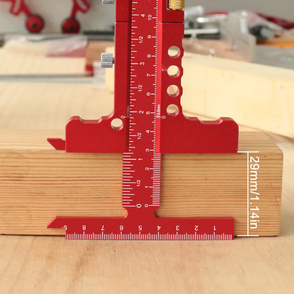Régua de Marcação Deslizante e - Woodworking Marking Gauge avaliação e preço
