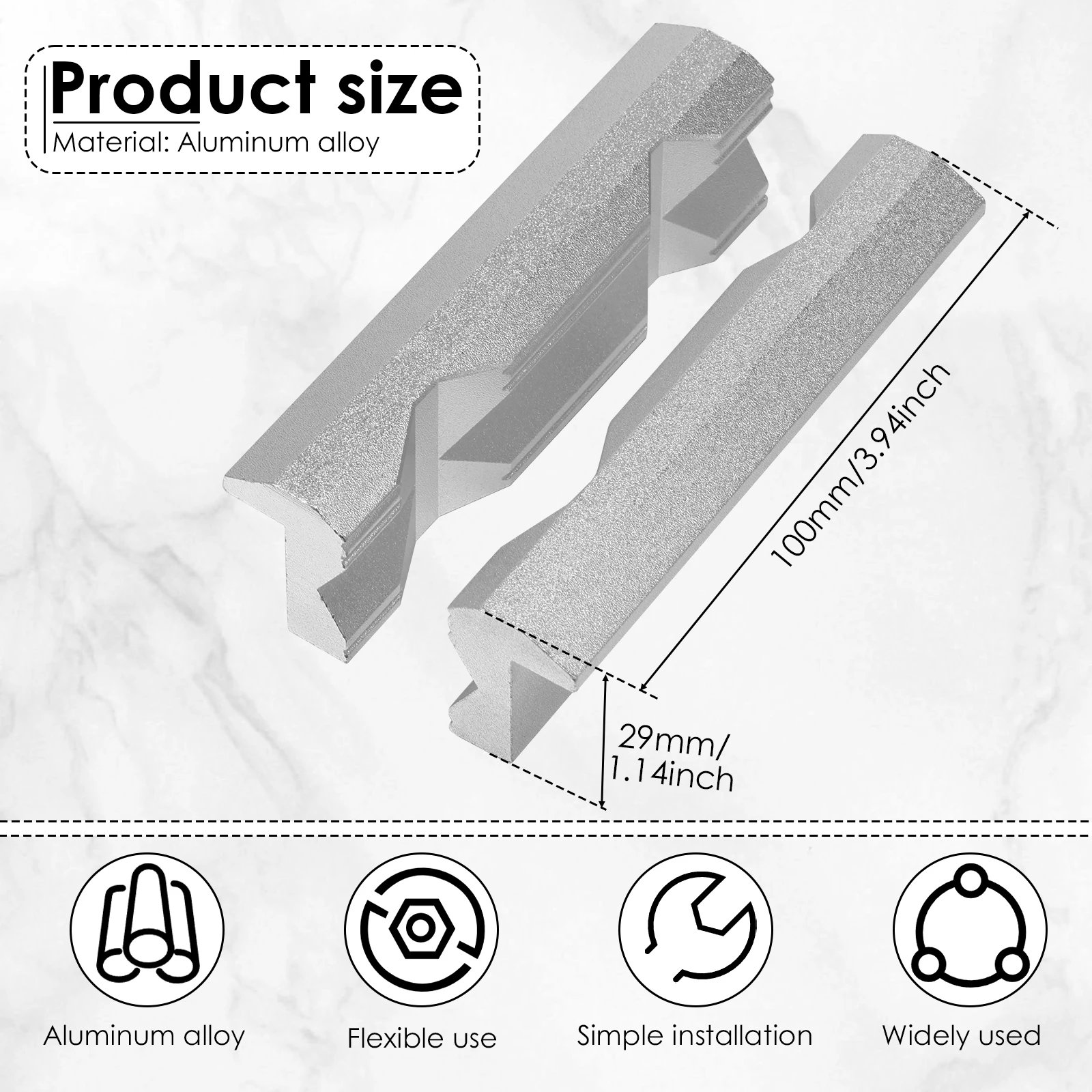 Protetores de Mandíbulas Magné - Woodworking Bench Vise avaliação e preço