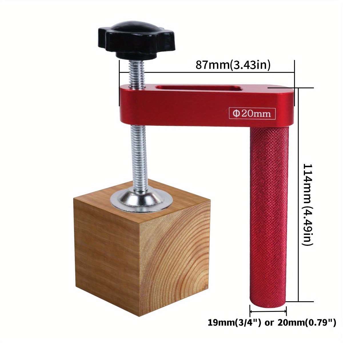 1pc 19mm/20mm braçadeira de bu - Woodworking Z Clips avaliação e preço