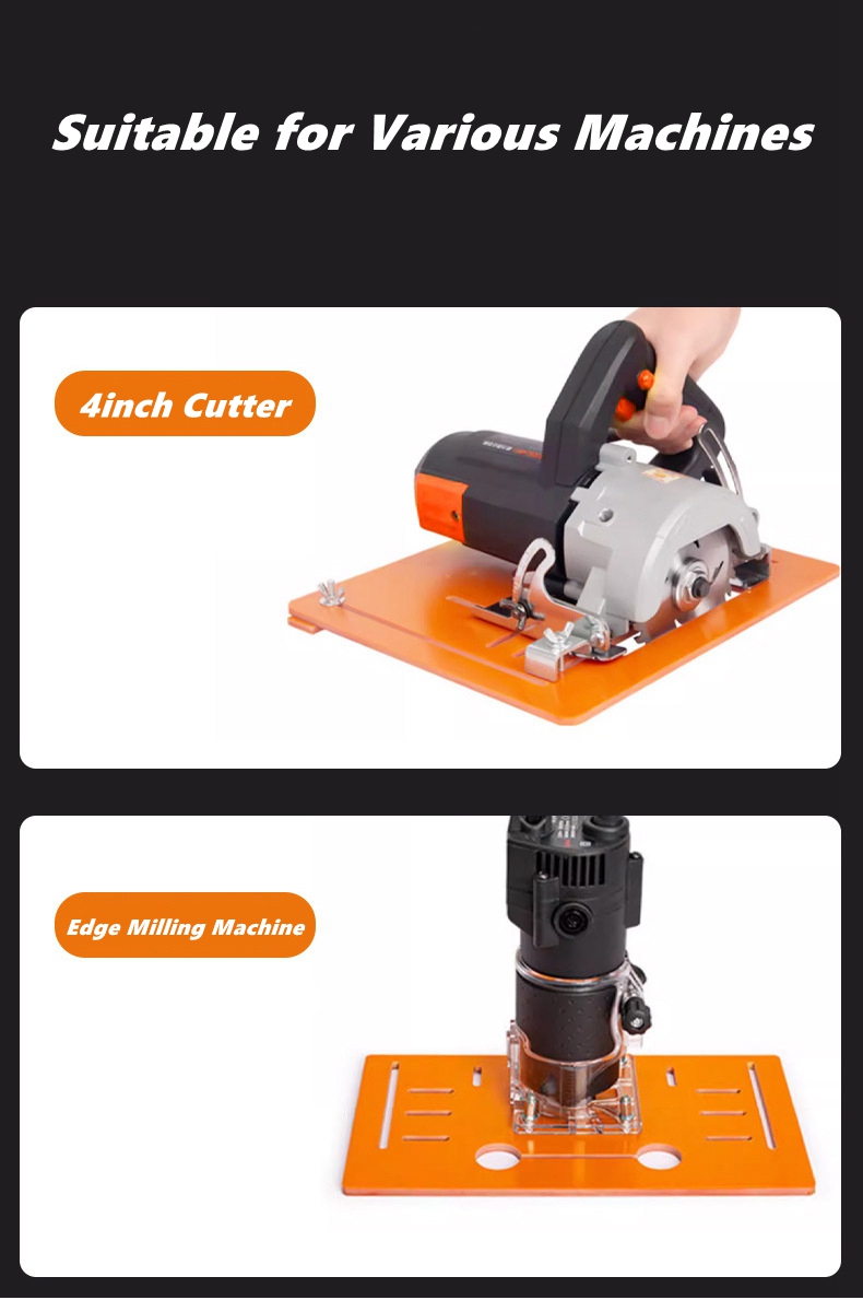 Placa base da máquina de corte - Woodworking Hacks avaliação e preço