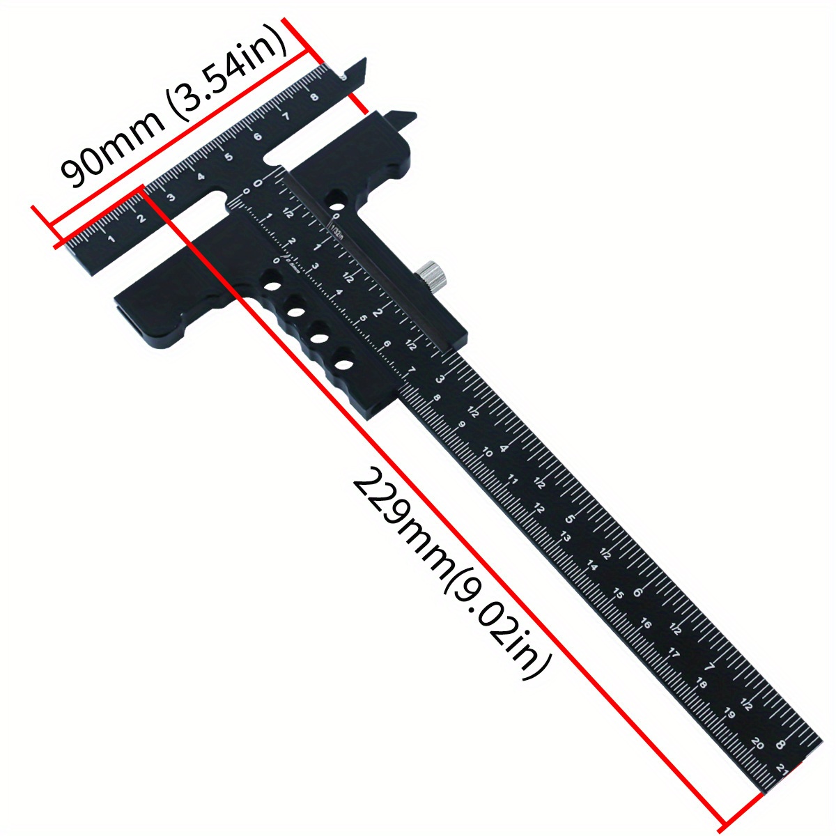 Régua de Marcação em Liga de A - Woodworking Marking Gauge avaliação e preço