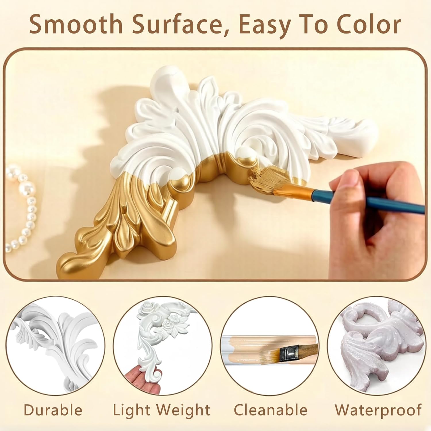 Moldura Decorativa de Canto em - Cabinet Scraper Set avaliação e preço