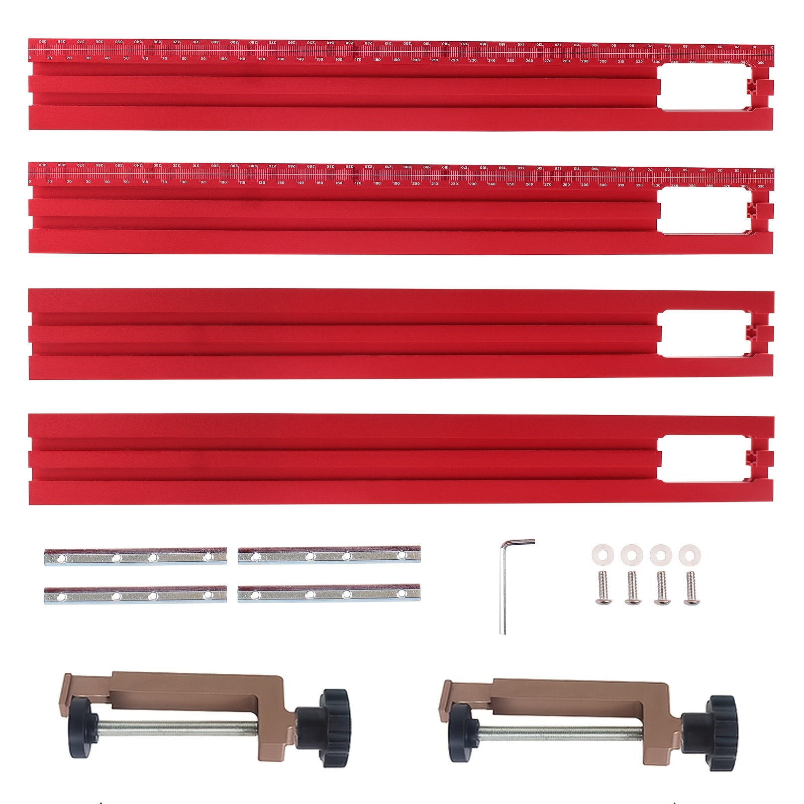 Trilho Guia de 40cm para Fresa - Woodworking Z Clips avaliação e preço