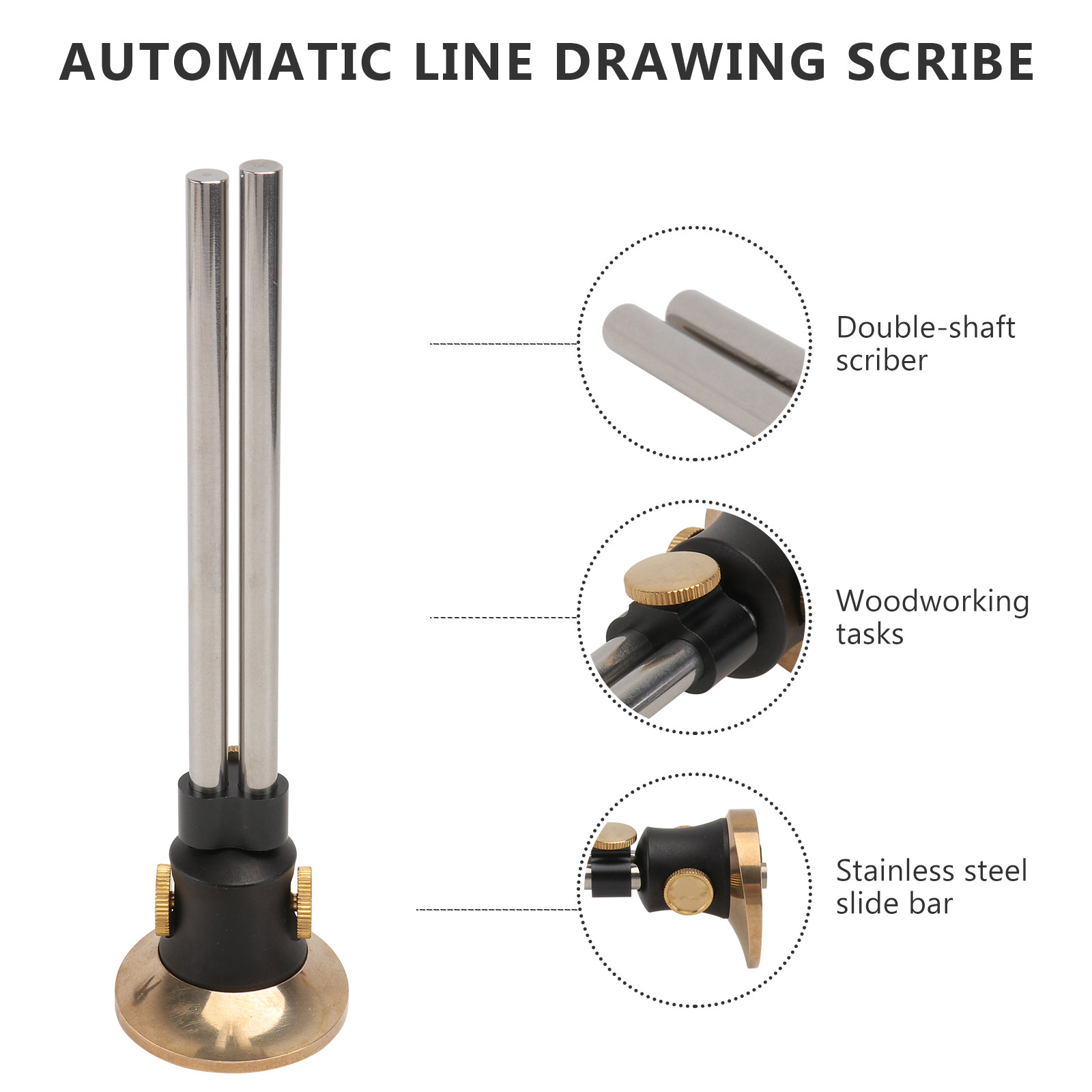 Medidor de Precisão para Marca - Woodworking Marking Gauge avaliação e preço
