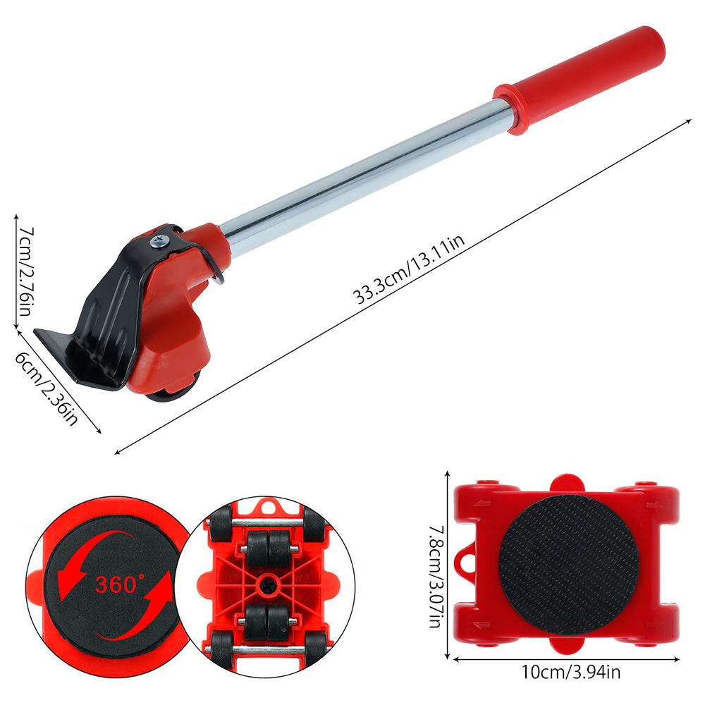 Novo levantador de móveis resi - Cabinet Scraper Set avaliação e preço