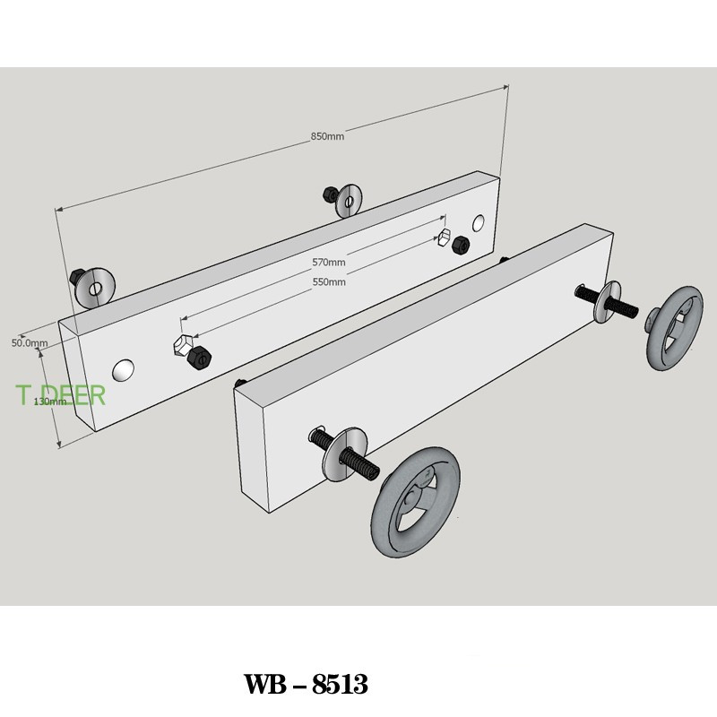 Torno Moxon completo, T.DEER W - Woodworking Bench Vise avaliação e preço