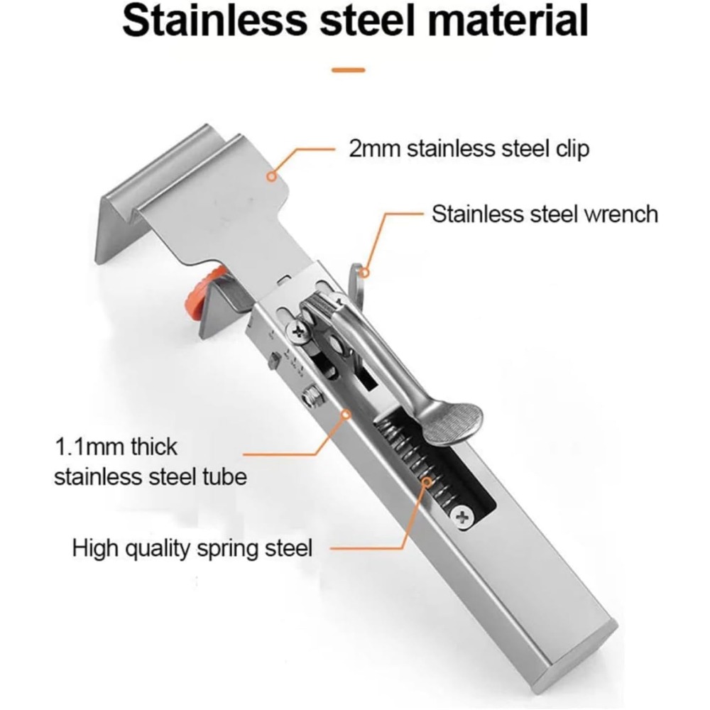 Braçadeiras de instalação fron - Woodworking Z Clips avaliação e preço