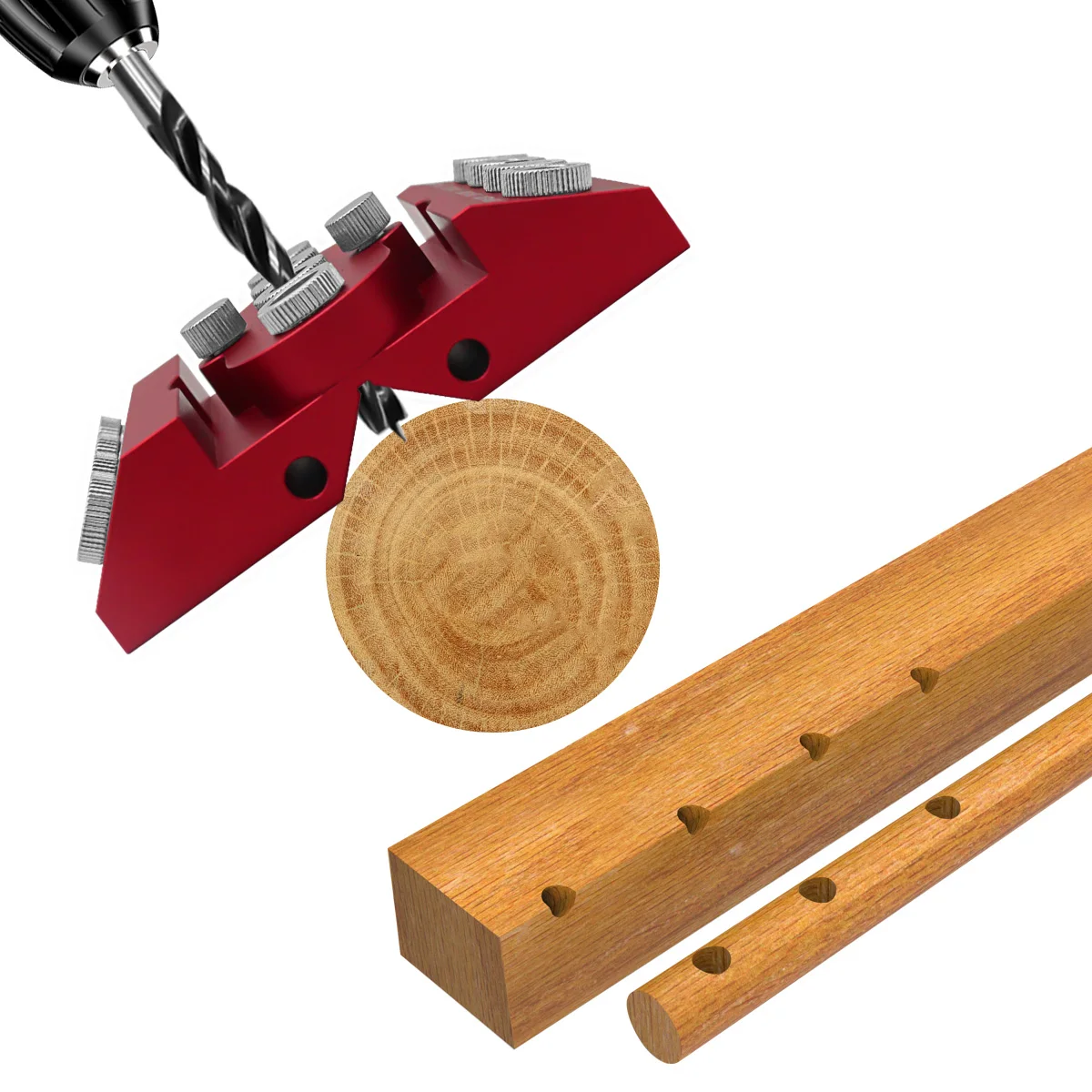 Grau de liga angular Drill Hol - Woodworking Hacks avaliação e preço
