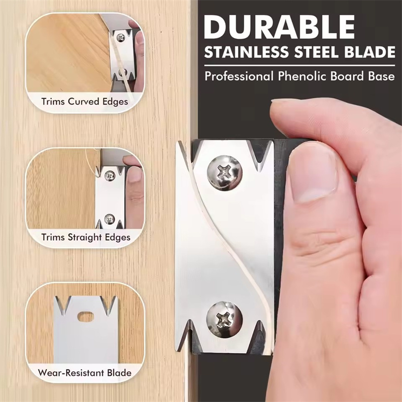 1pc metal borda borda trimmer  - Woodworking Edge Trimmer avaliação e preço