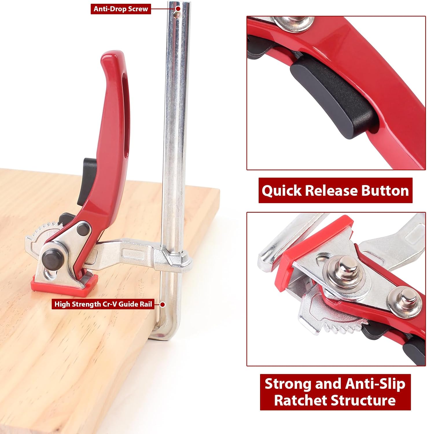 Grampo de Bancada Reforçado co - Woodworking Z Clips avaliação e preço