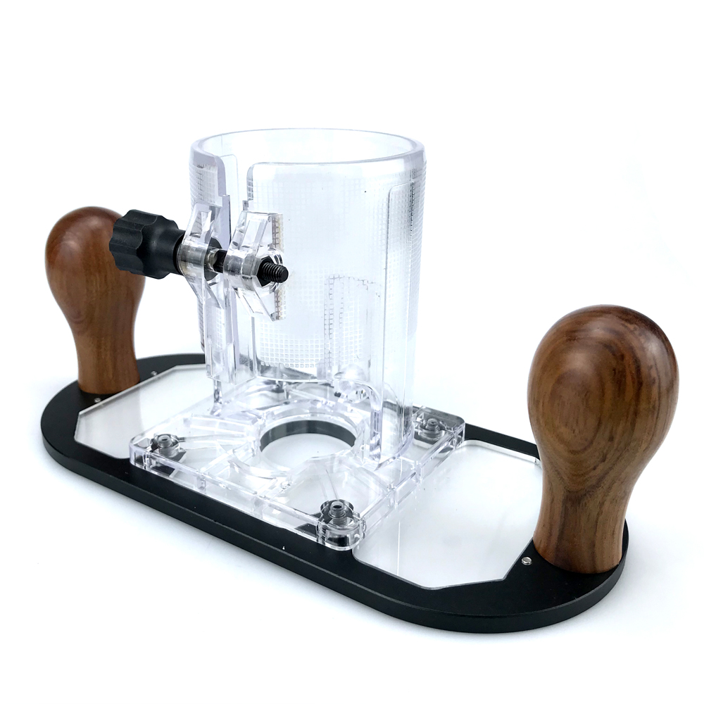 Base de roteador de madeira pa - Woodworking Edge Trimmer avaliação e preço